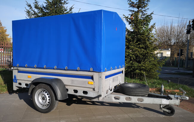 Przyczepa zamknięta nr 1